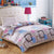 Gray Duvet Cover Blue And Pink Checks