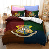 Harry Potter And The Four Houses Duvet Cover