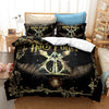 Harry Potter Black And Gold Duvet Cover