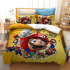 Mario Yellow Duvet Cover