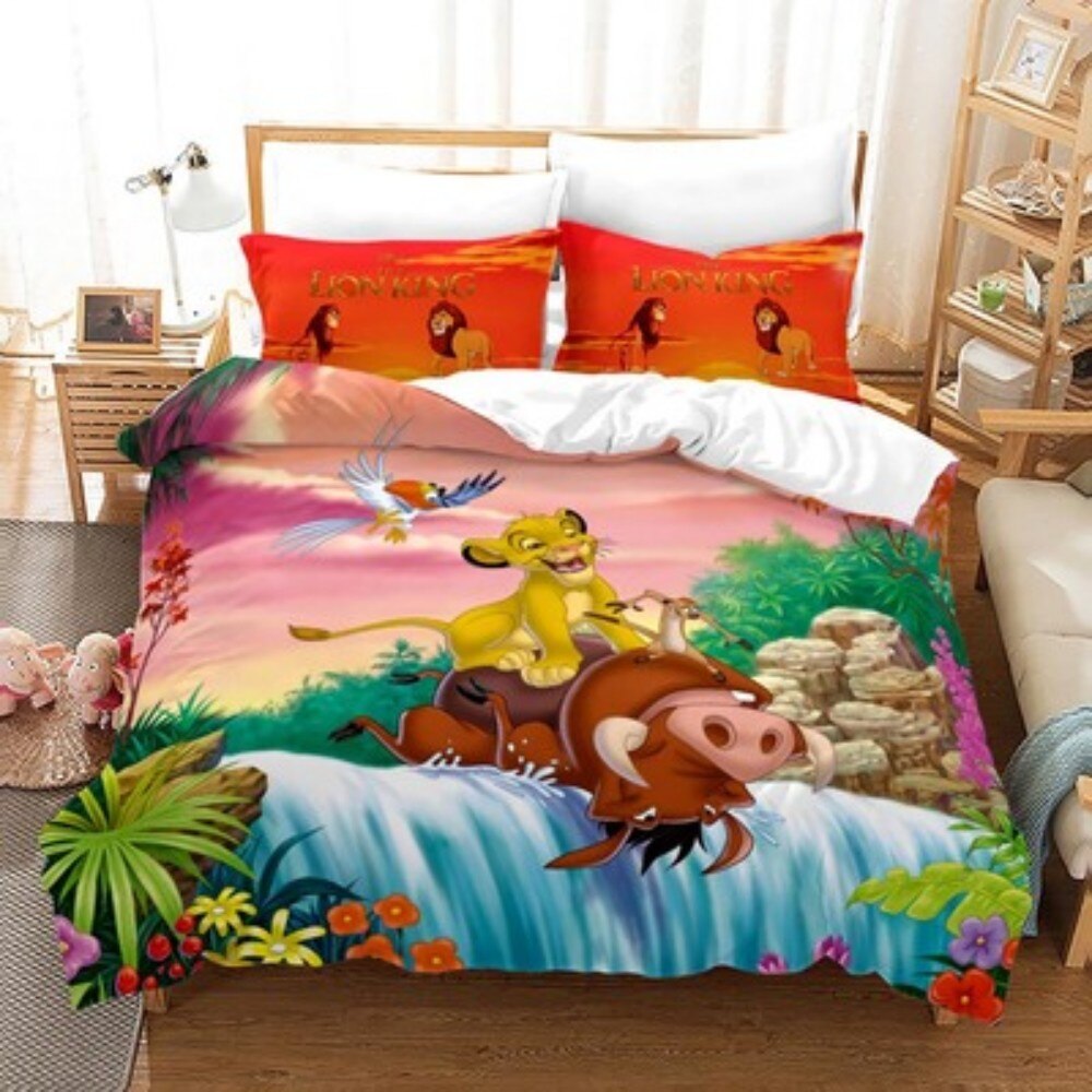 Duvet Cover The Lion King Pumbaa And Timon