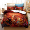 Red Lion King Duvet Cover