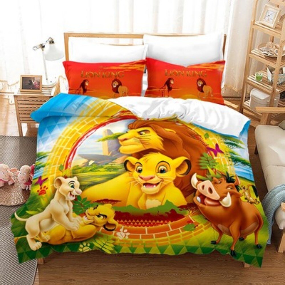 Lion King Friends Duvet Cover