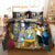 The Simpsons Christmas Nativity Duvet Cover