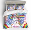 Rainbow Unicorn Duvet Cover