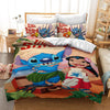 Lilo And Stitch At The Beach Duvet Cover