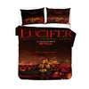 Lucifer And Chloe Duvet Cover