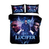 Duvet Cover Lucifer Black and Blue