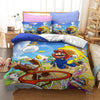 Mario And Donkey Kong Duvet Cover