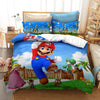 Mario And Peach At The Castle Duvet Cover