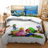 Mario And Peach Duvet Cover