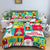 Multicolor Christmas Duvet Cover