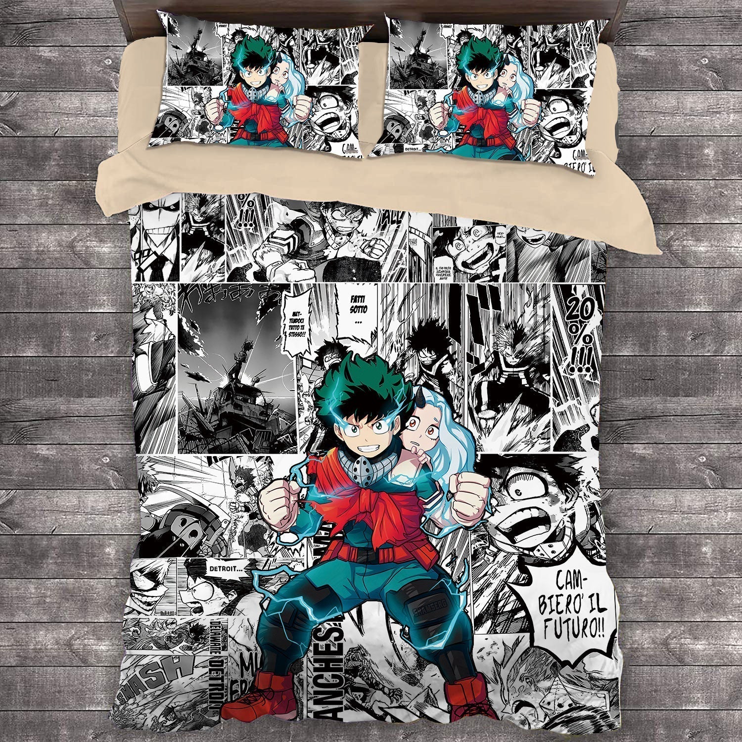 Husă pilota My Hero Academia Izuku și Nejire