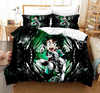 Duvet Cover My Hero Academia Black and Green Izuku