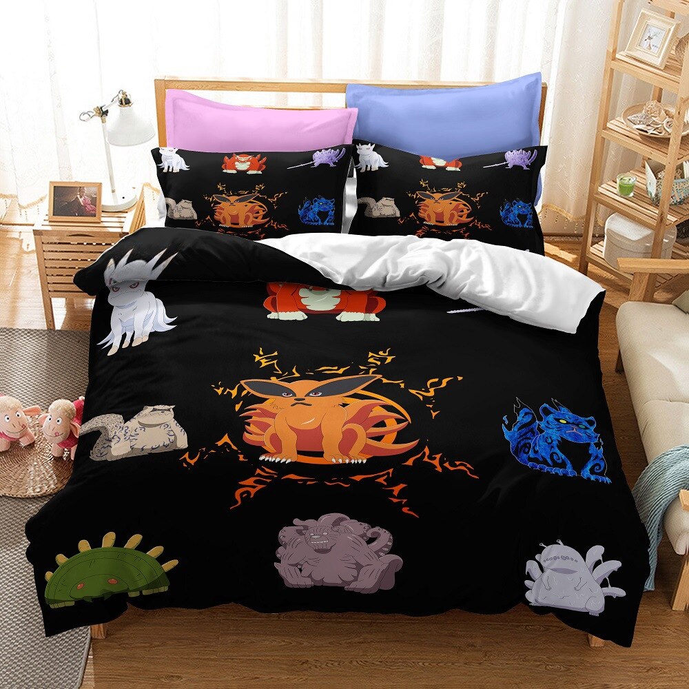 Naruto Demons Duvet Cover