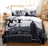 Black And White New York Duvet Cover