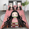 Duvet Cover Nezuko Demon Slayer Pink