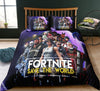 Fortnite Save The World Black Duvet Cover