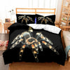 Tarantula Black Duvet Cover