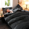 Ultra Soft Black Polycotton Duvet Cover