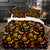 Duvet Cover Black and Orange Halloween