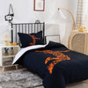 Black Duvet Cover Basketball Player