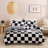 Black And White Checkered Duvet Cover