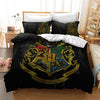 Harry Potter Black Duvet Cover