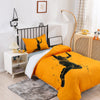 Orange Basketball Duvet Cover