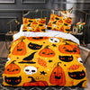 Duvet Cover Orange Halloween Child