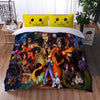 pokemon and trainers duvet cover