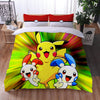 Pokemon Posipi And Negapi Duvet Cover