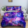 Purple Universe Psychedelic Duvet Cover