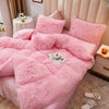 Plush Pink Duvet Cover