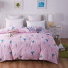 Pink Cactus Pattern Duvet Cover