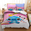 Stitch And Angel Rose Duvet Cover