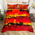 Halloween Party Red Duvet Cover