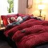 Red Ultra Soft Polycotton Duvet Cover