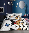 butterfly valentine duvet cover