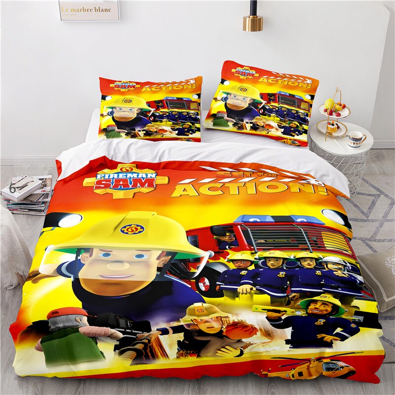 Fireman Sam Duvet Cover Action!