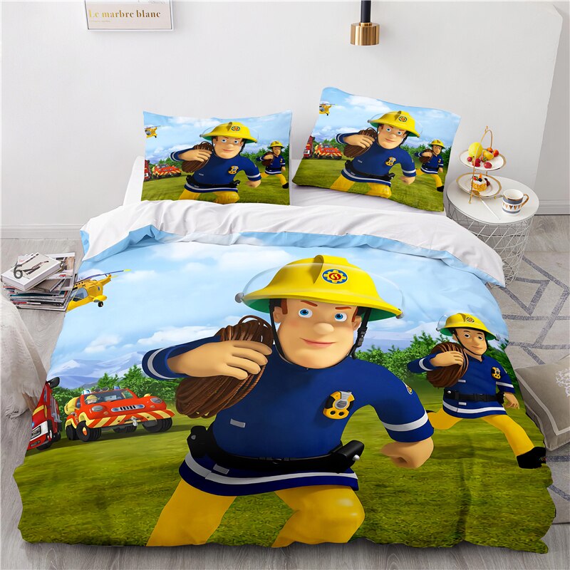 Duvet Cover Fireman Sam Outside