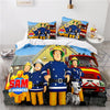 Duvet Cover Fireman Sam And His Crew