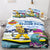 Fireman Sam On The Frozen Lake Duvet Cover