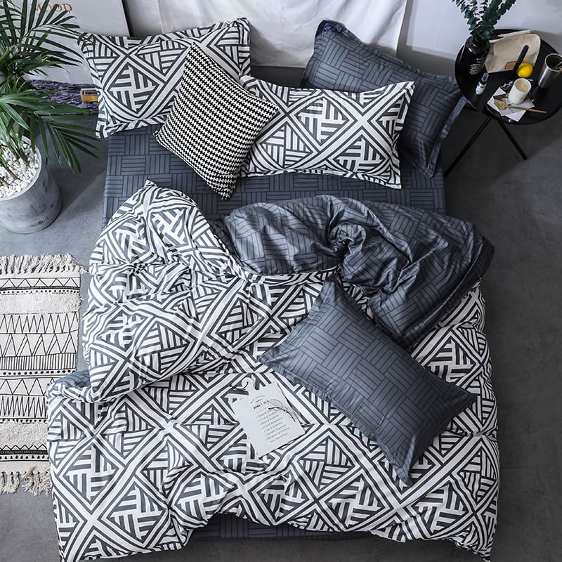 Patterned Scandinavian Duvet Cover