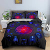 Zodiac Sign Pisces Duvet Cover