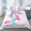 Mermaid Duvet Cover Hugs A Unicorn