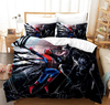 Spider Man Fight Venom Duvet Cover