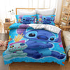 Blue Stitch Duvet Cover