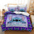 Purple Stitch Duvet Cover