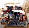 New York Drawing Style Duvet Cover